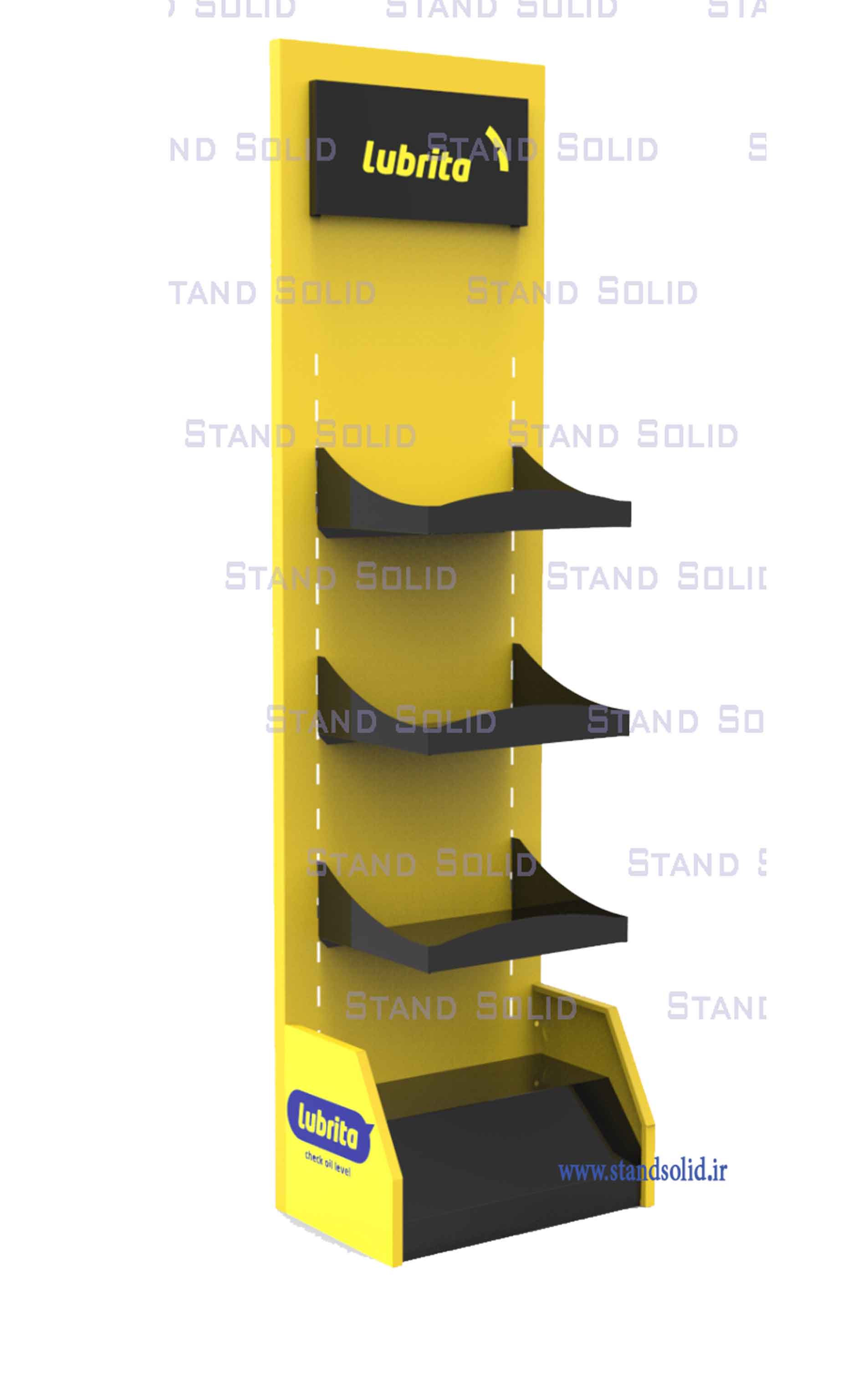 استند فلزی ایستاده